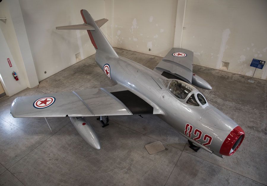 A picture of the MiG-15bis Fagot