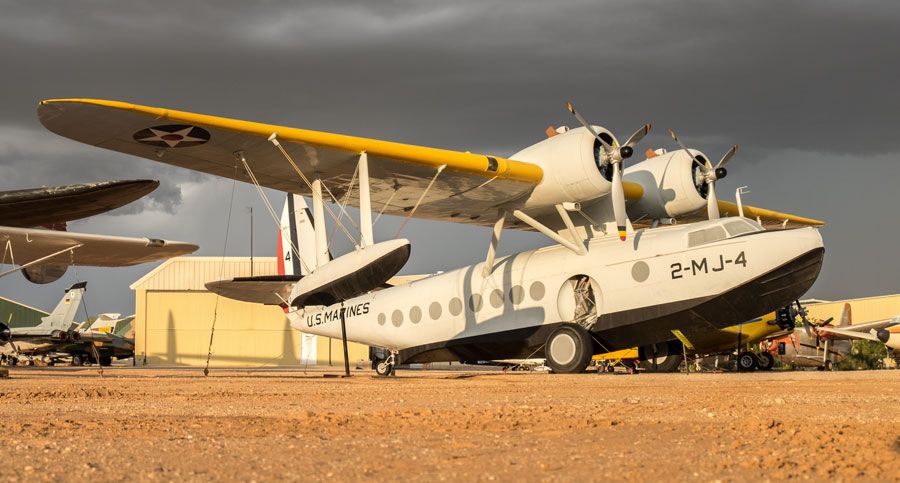 A picture of the Sikorsky S-43 "Baby Clipper"