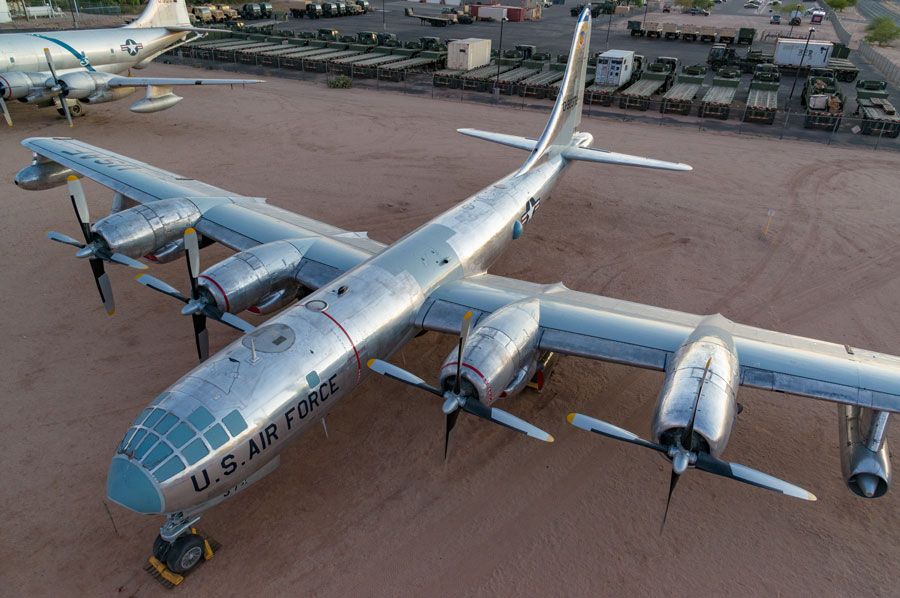 A picture of the Boeing KB-50J Superfortress