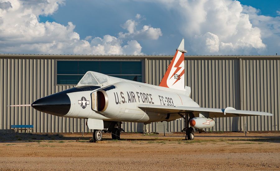 A picture of the Convair F-102A Delta Dagger