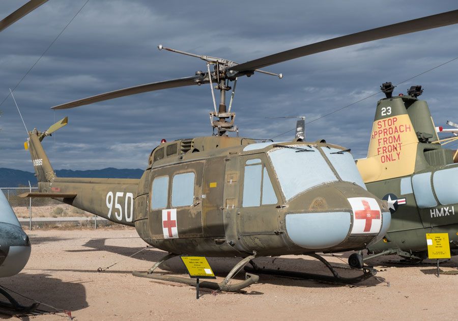 A picture of the Bell UH-1H Iroquois