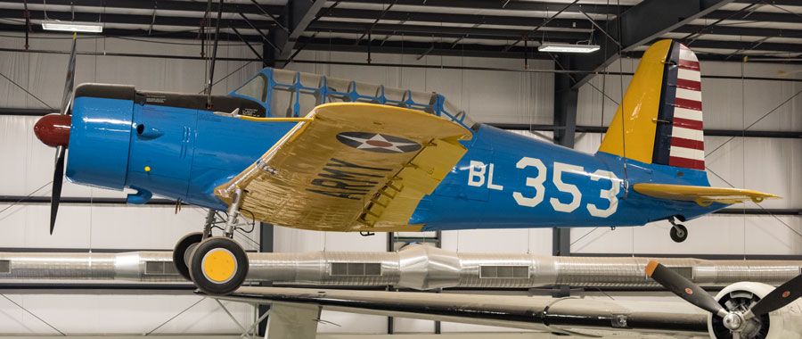 A picture of the Vultee BT-13A Valiant