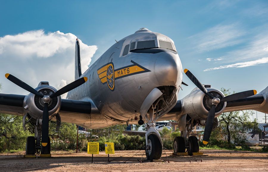 A picture of the Douglas C-54D Skymaster