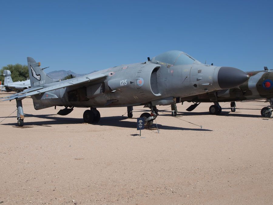 A picture of the British Aerospace Sea Harrier FA2