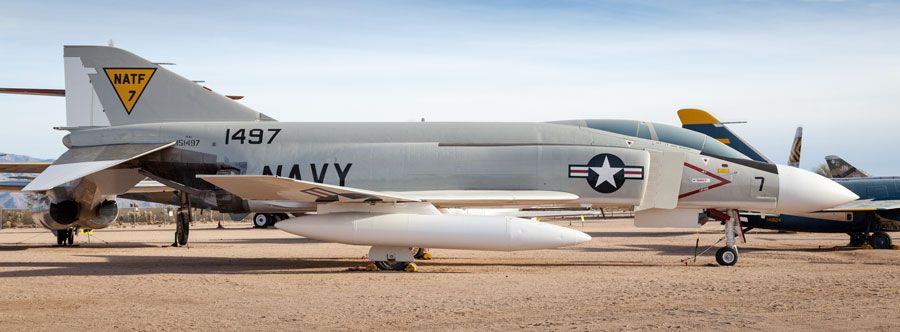 A picture of the McDonnell Douglas F-4J Phantom II