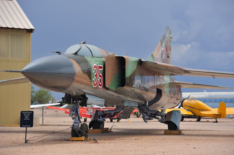 A picture of the MiG-23MLD Flogger-K