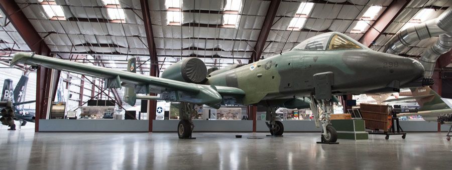 A picture of the Fairchild A-10A Thunderbolt II