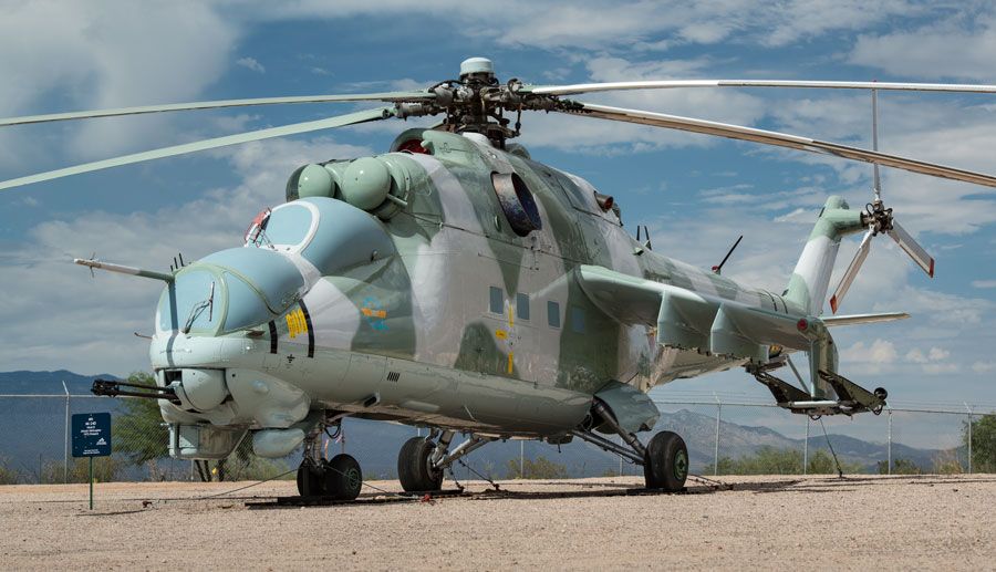 Mil Mi-24D - Pima Air & Space