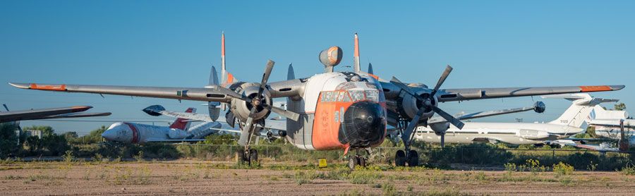 A picture of the Fairchild C-119C Flying Boxcar