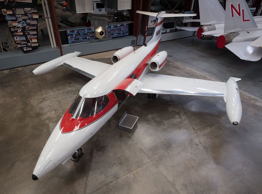A picture of the Learjet Model 23