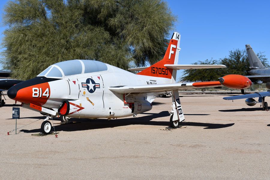 A picture of the North American T-2C Buckeye