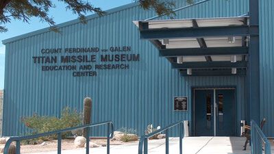 A picture of the entrance to the Titan Missile Museum 