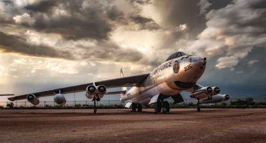 A picture of the Boeing EB-47E Stratojet