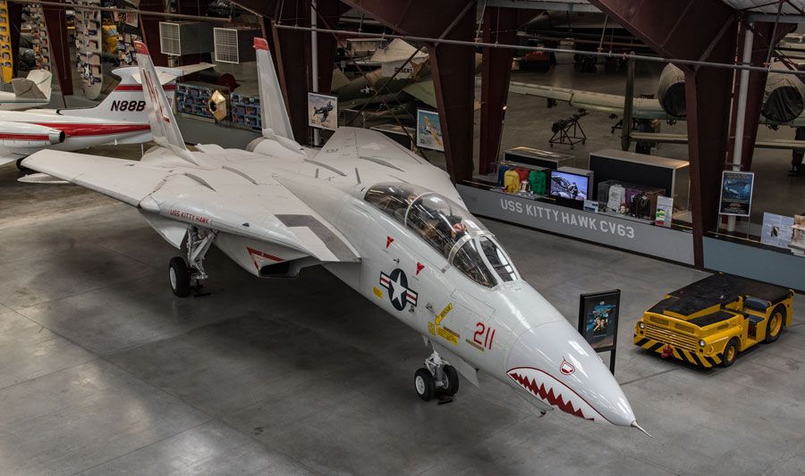 A picture of the Grumman F-14A Tomcat