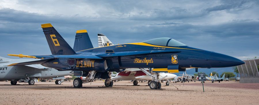 A picture of the McDonnell Douglas F/A-18A Hornet