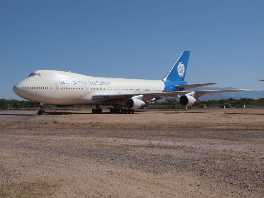 A picture of the Boeing 747-121
