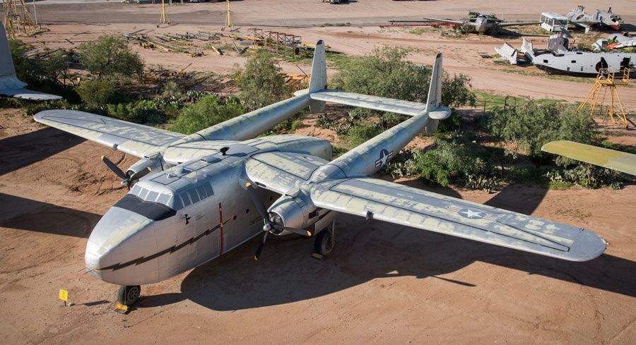 A picture of the Fairchild C-82A Packet