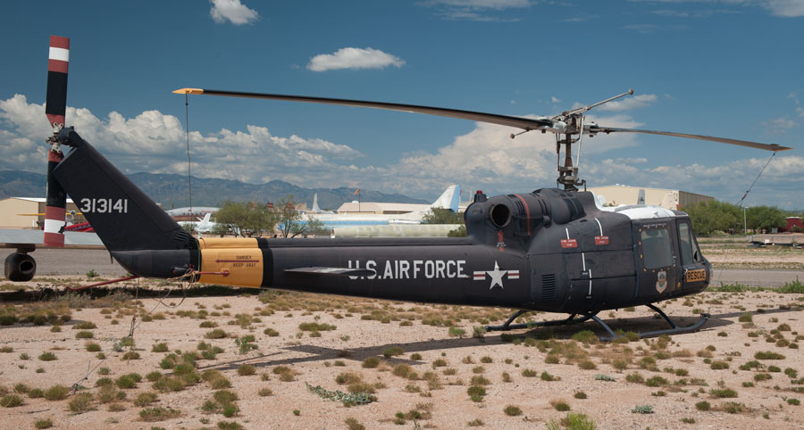 A picture of the Bell UH-1F Iroquois