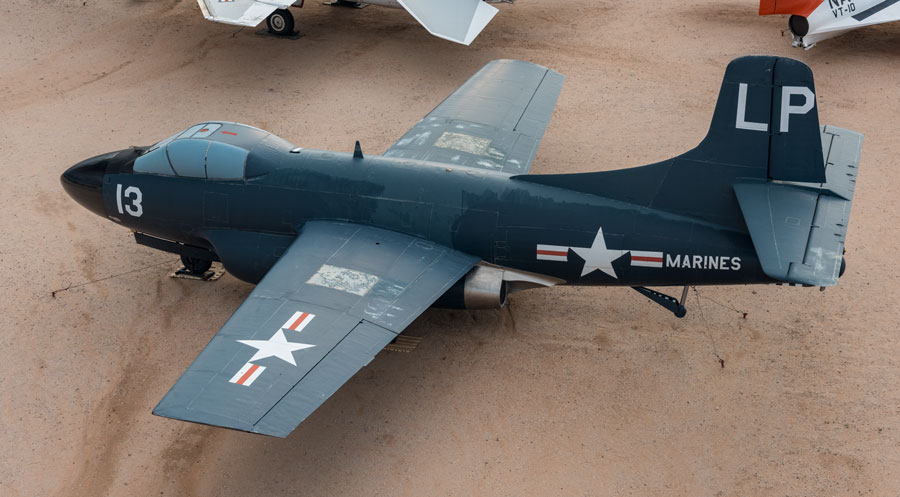 A picture of the Douglas F3D-2T2 Skyknight