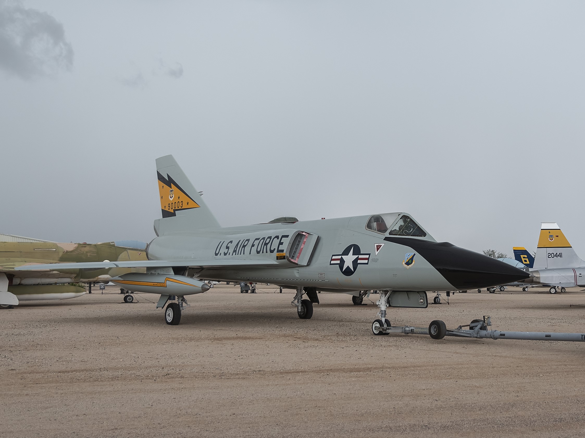 A picture of the Convair F-106A Delta Dart