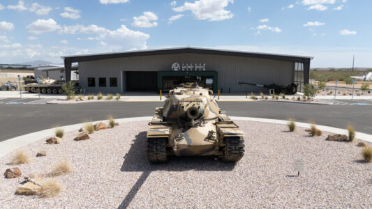 A picture of the entrance to the Titan Missile Museum 